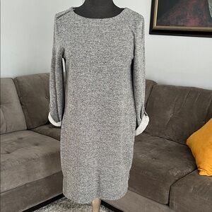 Merona Charcoal Long Sleeve Dress